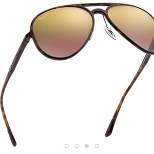 Ray Ban RB4320 Chromance Tortoise Sunglasses